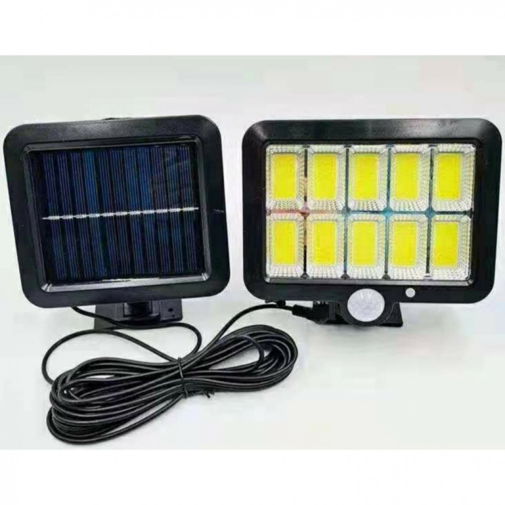 GÜNEŞ ENERJİLİ SOLAR BAHÇE ÇARDAK AYDINLATMA COB LED 3 MODLU AYRI GÜNEŞ PANELLİ