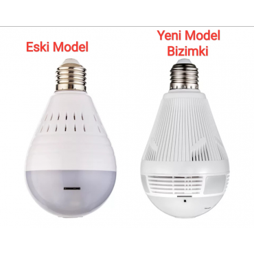 Ampül Kamera 1,3 MP 130 watt Bebek Bakıcı için Güvenlik Kamerası